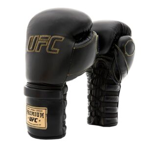 UFC Премиальные тренировочные перчатки на шнуровке UFC Премиальные тренировочные перчатки на шнуровке